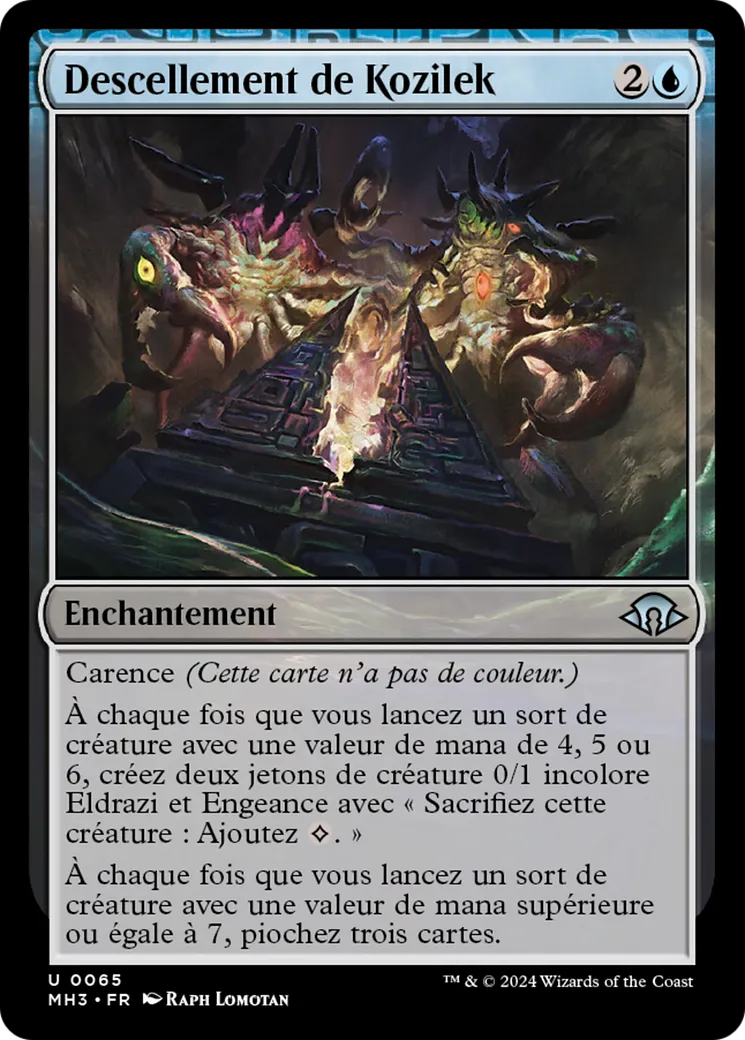 Descellement de Kozilek — Modern Horizons 3 — Magic: The Gathering