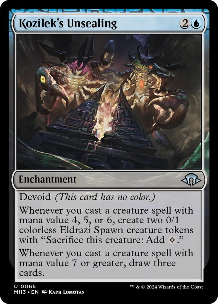 Descellement de Kozilek — Modern Horizons 3 — Magic: The Gathering