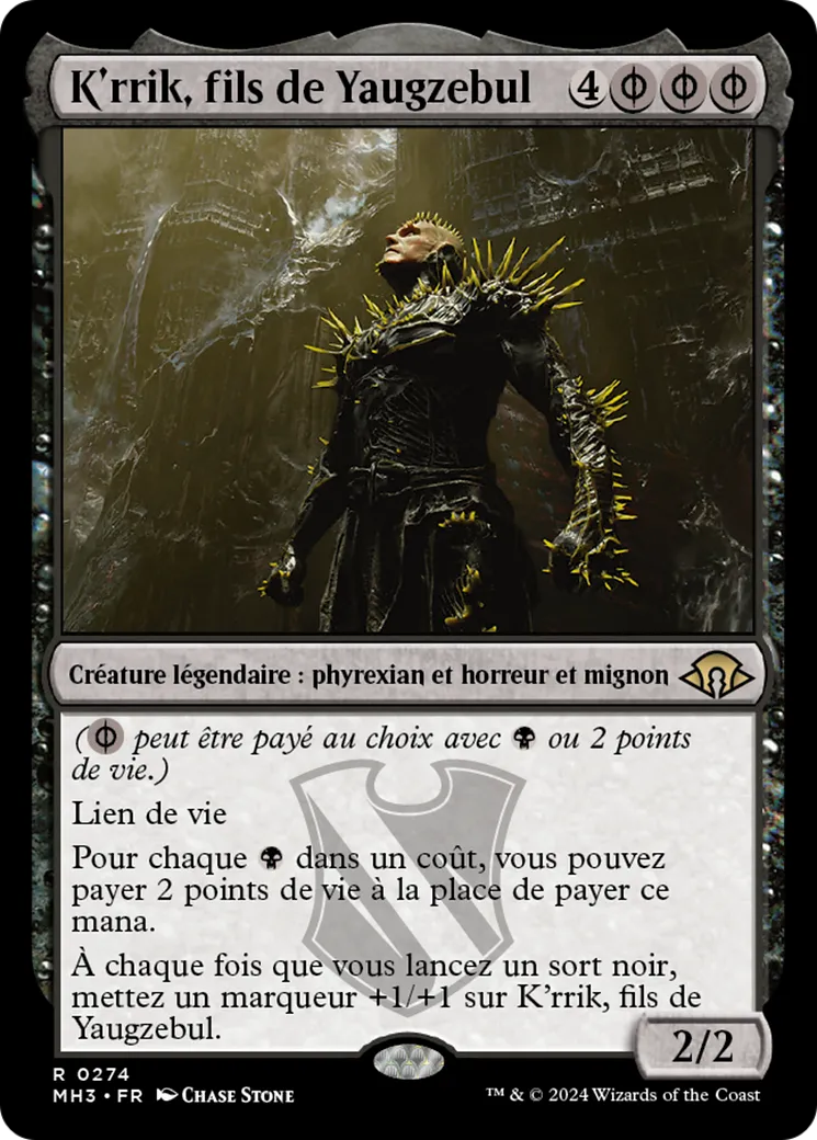 K'rrik, fils de Yaugzebul — Modern Horizons 3 — Magic: The Gathering