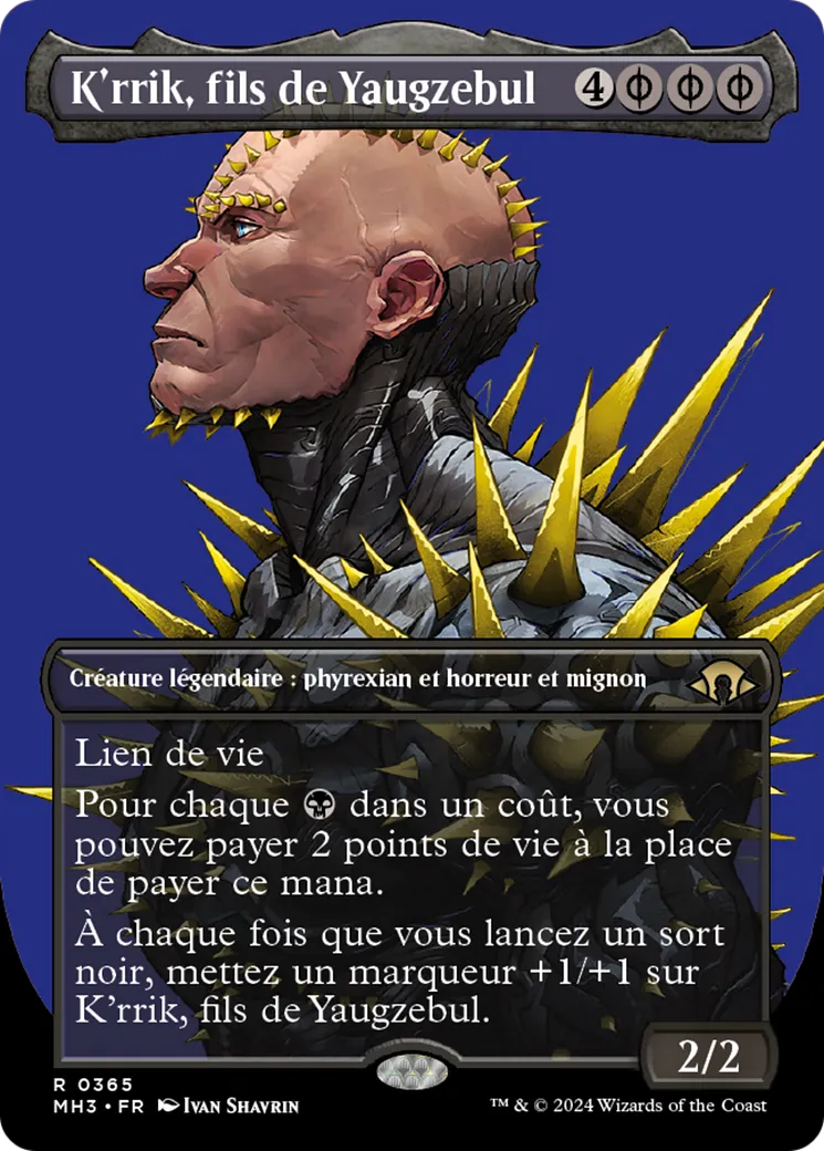 K'rrik, fils de Yaugzebul — Modern Horizons 3 — Magic: The Gathering