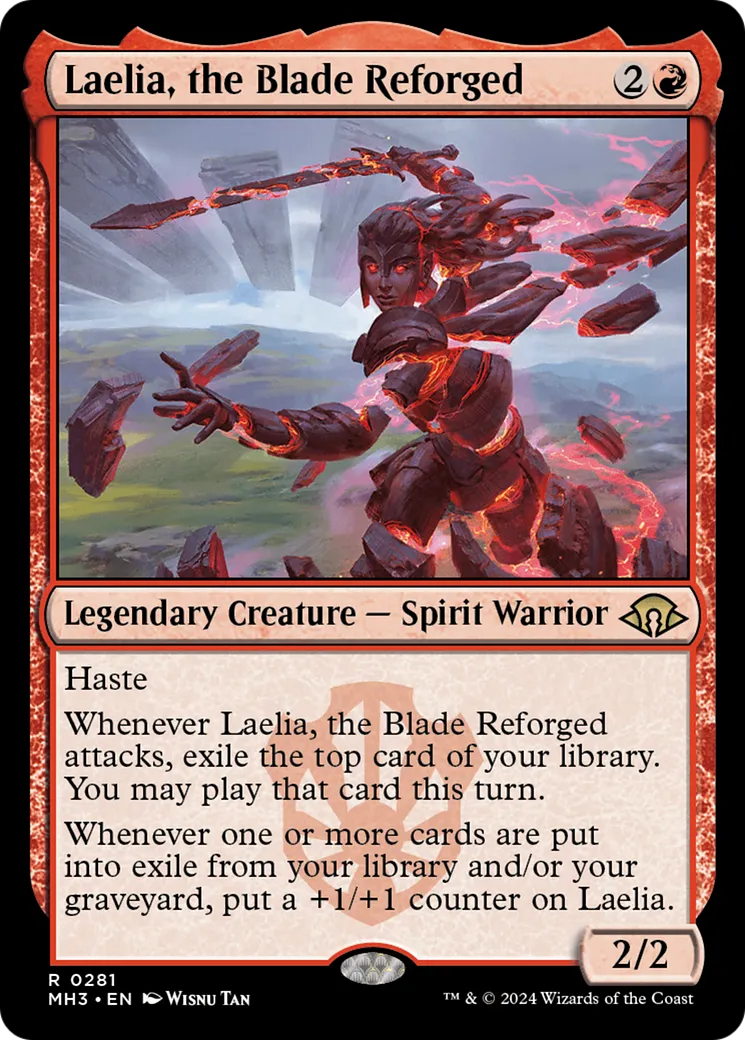 Laelia, the Blade Reforged — Modern Horizons 3 — Magic: The Gathering