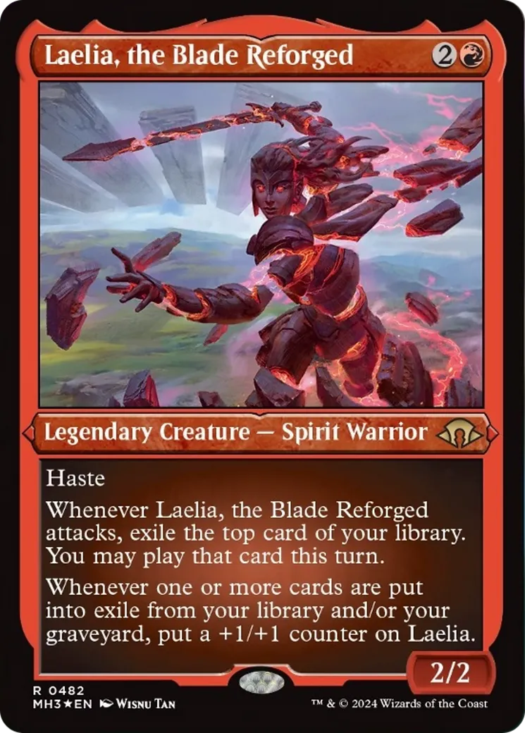 Laelia, the Blade Reforged — Modern Horizons 3 — Magic: The Gathering