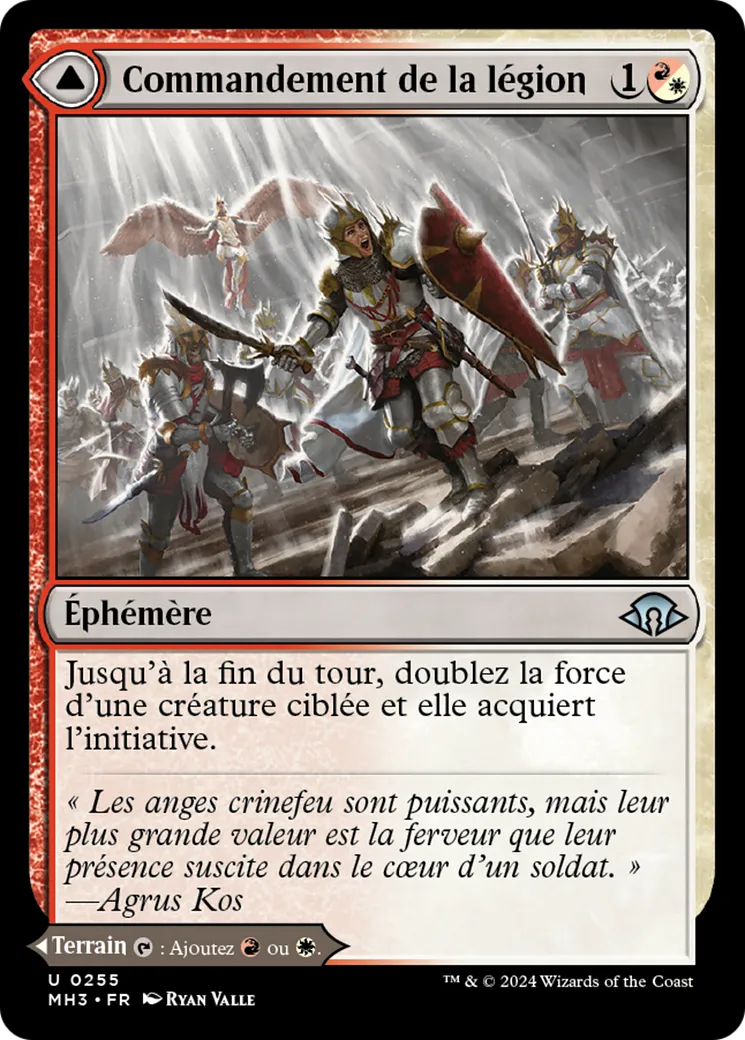 Commandement de la légion // Forteresse de la Légion — Modern Horizons 3 — Magic: The Gathering