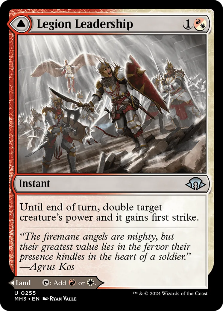 Commandement de la légion // Forteresse de la Légion — Modern Horizons 3 — Magic: The Gathering