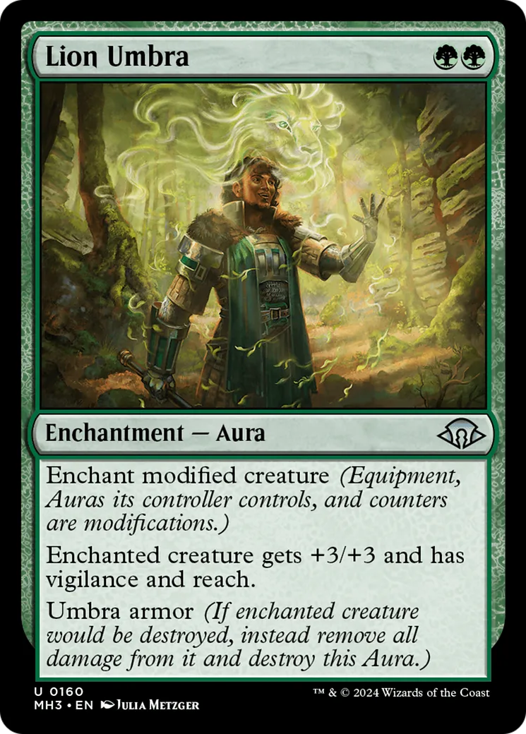 Lion Umbra — Modern Horizons 3 — Magic: The Gathering