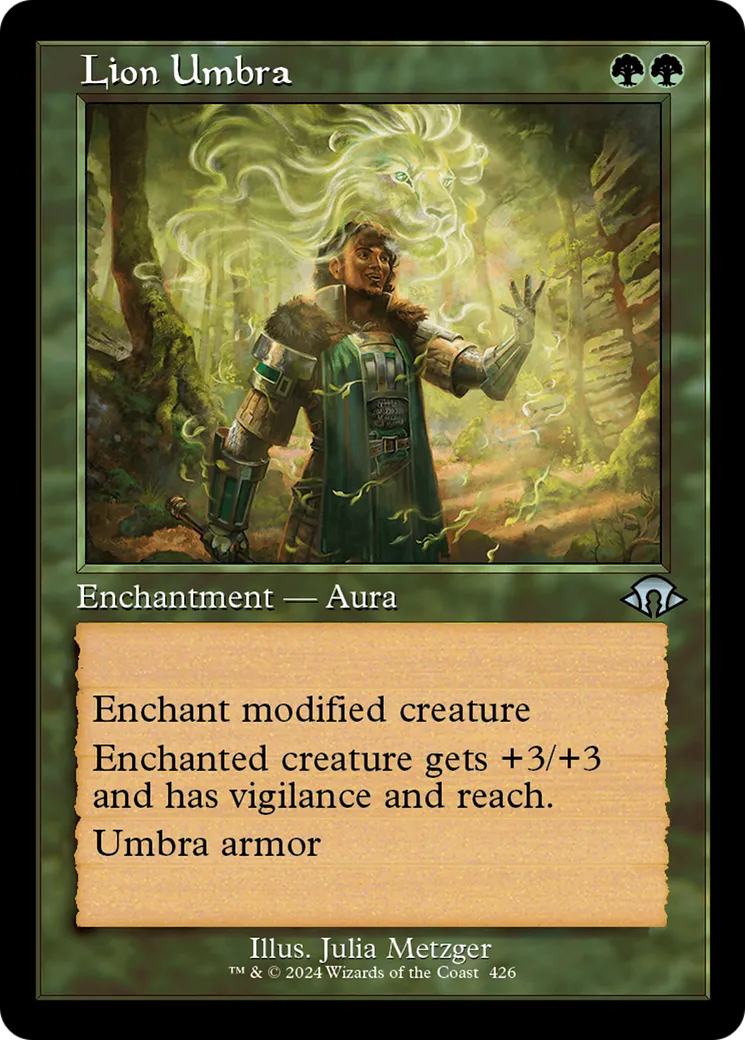 Lion Umbra — Modern Horizons 3 — Magic: The Gathering