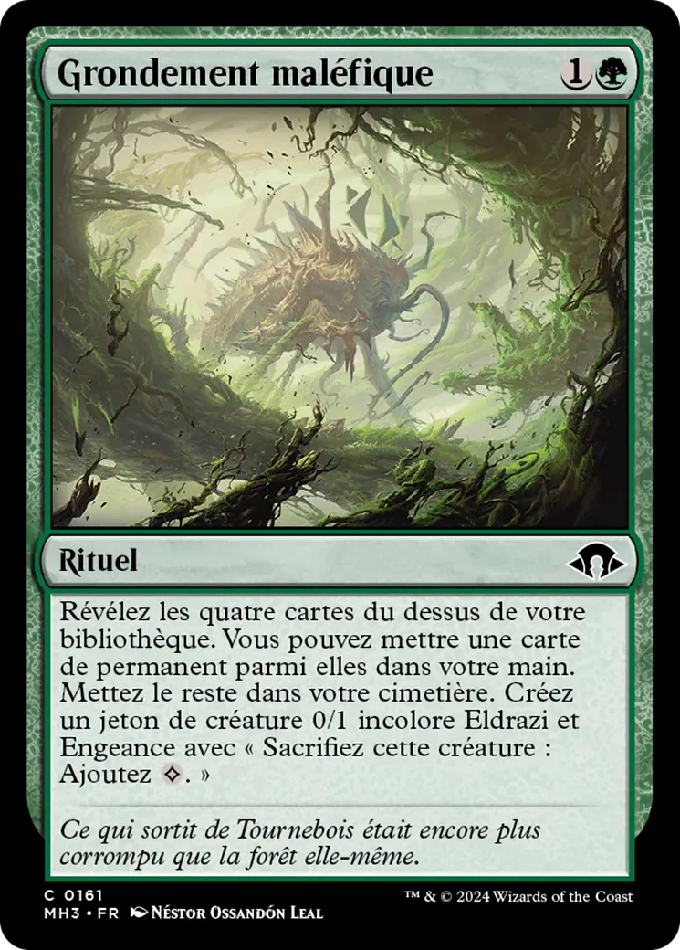 Grondement maléfique — Modern Horizons 3 — Magic: The Gathering