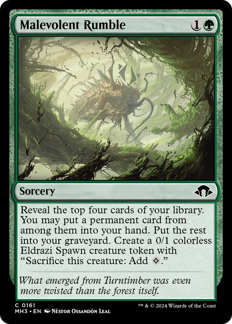Malevolent Rumble — Modern Horizons 3 — Magic: The Gathering
