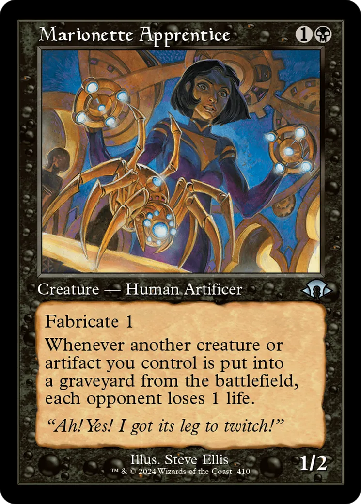Marionette Apprentice from Modern Horizons 3 - Magic: The Gathering