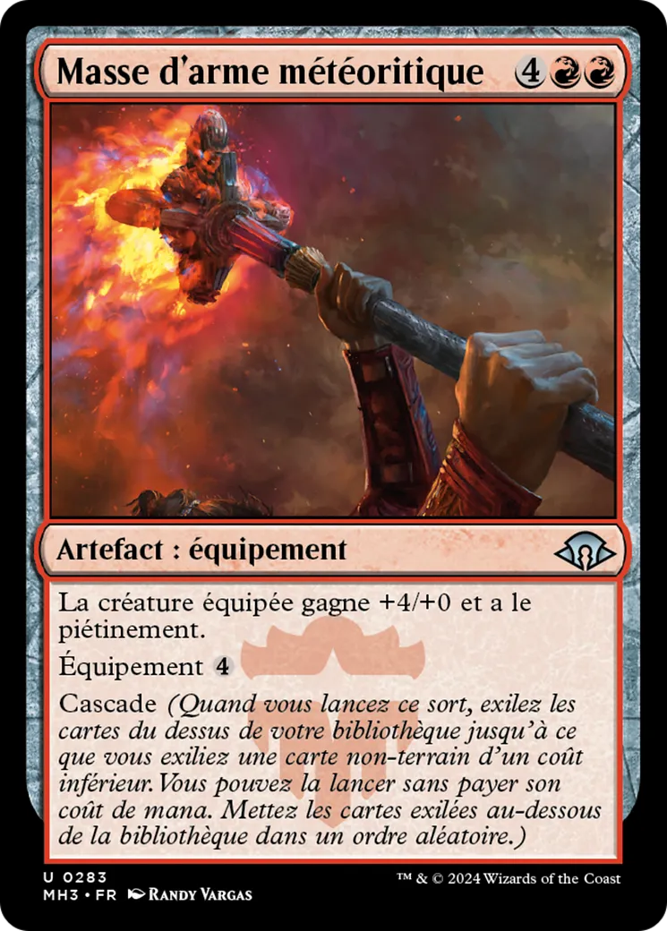 Masse d'arme météoritique — Modern Horizons 3 — Magic: The Gathering