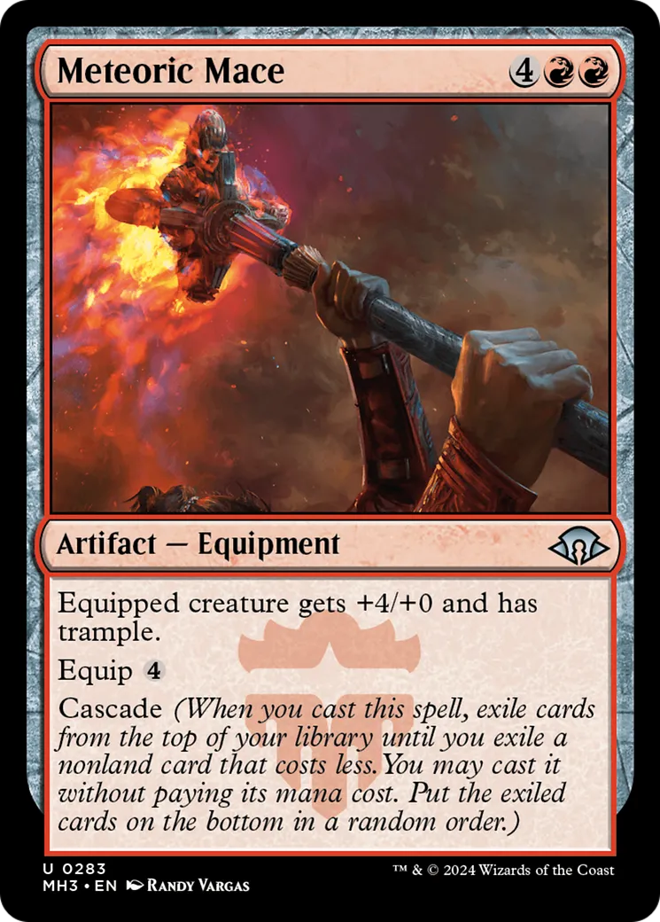 Meteoric Mace — Modern Horizons 3 — Magic: The Gathering