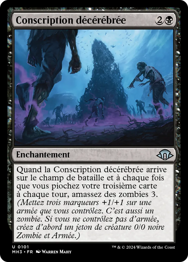 Conscription décérébrée — Modern Horizons 3 — Magic: The Gathering