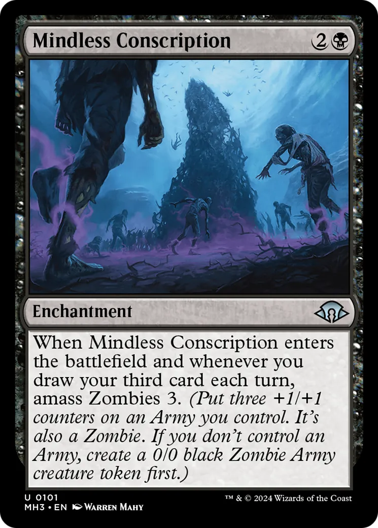 Mindless Conscription — Modern Horizons 3 — Magic: The Gathering