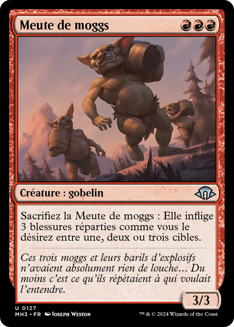 Meute de moggs — Modern Horizons 3 — Magic: The Gathering