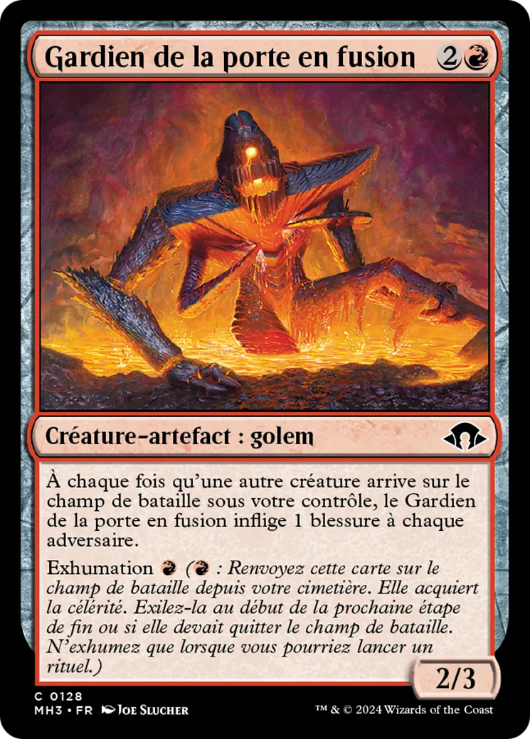 Gardien de la porte en fusion — Modern Horizons 3 — Magic: The Gathering