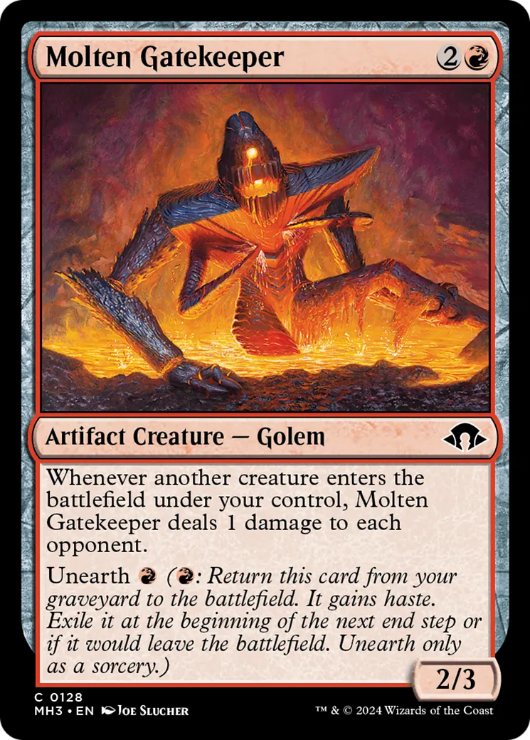 Gardien de la porte en fusion — Modern Horizons 3 — Magic: The Gathering