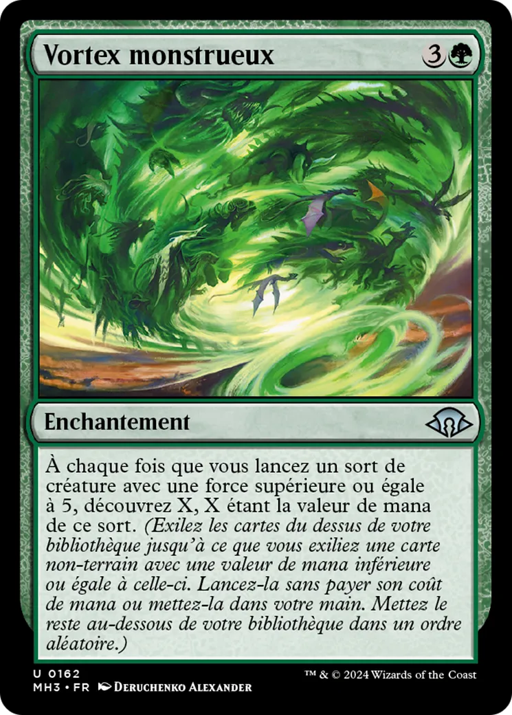 Vortex monstrueux — Modern Horizons 3 — Magic: The Gathering