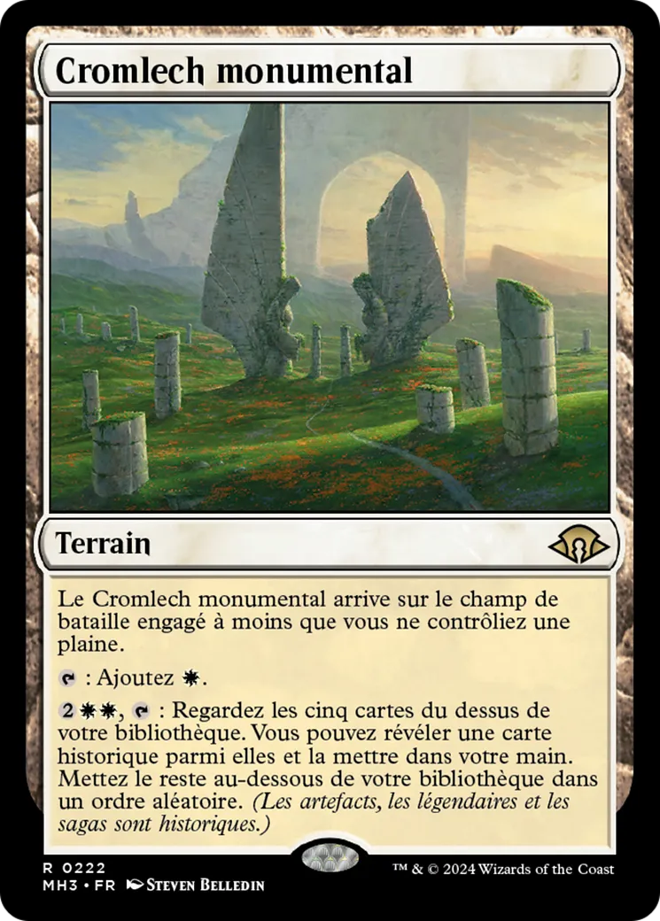 Cromlech monumental — Modern Horizons 3 — Magic: The Gathering