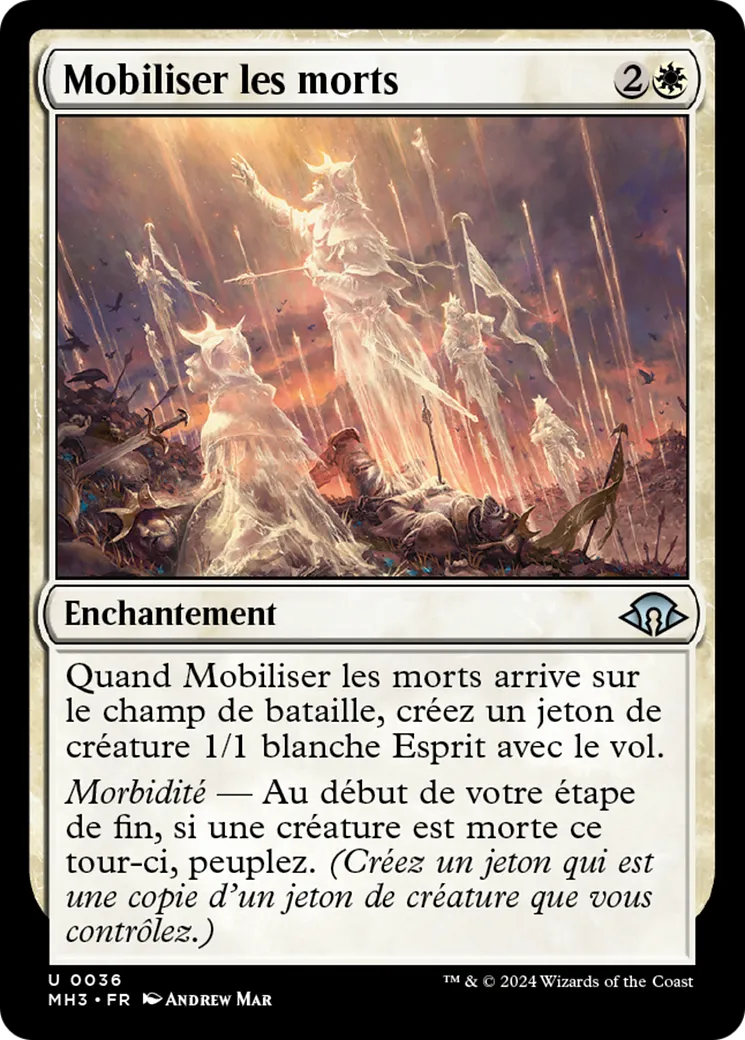 Mobiliser les morts — Modern Horizons 3 — Magic: The Gathering