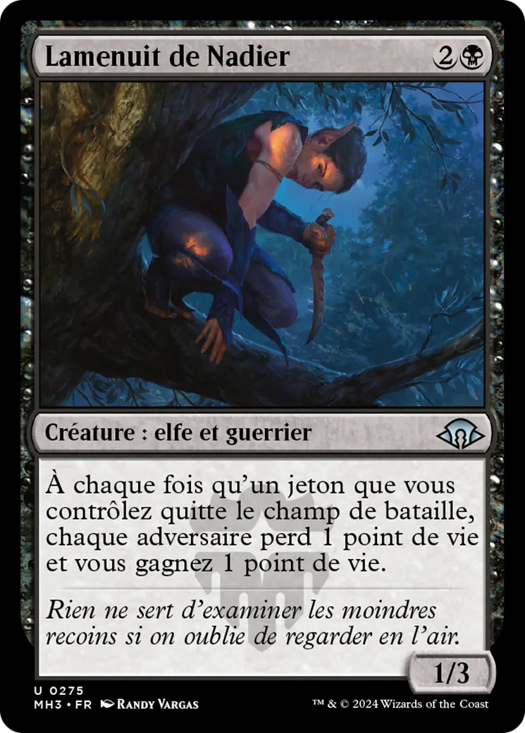 Lamenuit de Nadier — Modern Horizons 3 — Magic: The Gathering