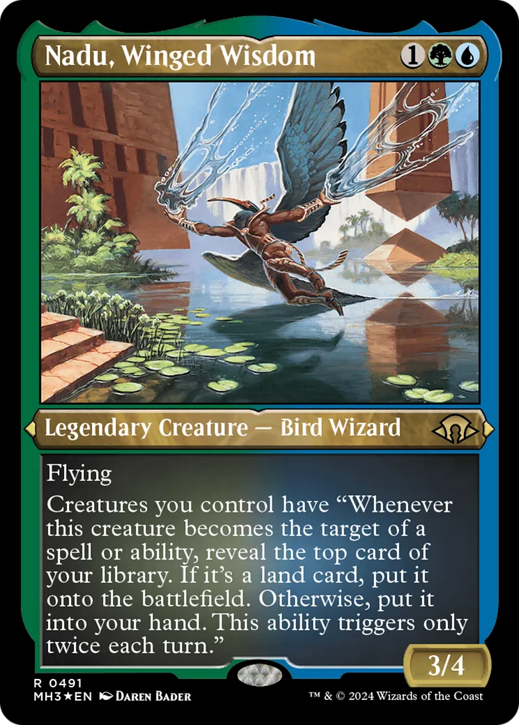 Nadu, Winged Wisdom — Modern Horizons 3 — Magic: The Gathering