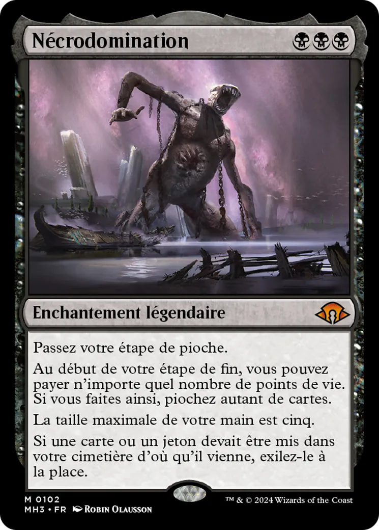 Nécrodomination — Modern Horizons 3 — Magic: The Gathering