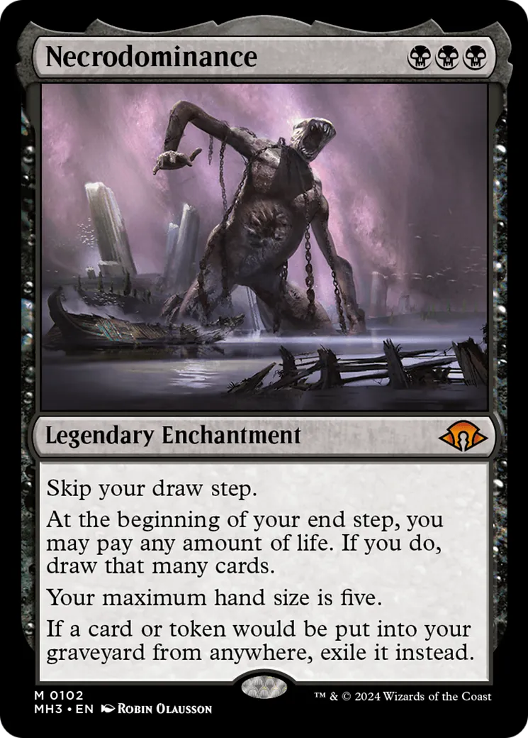 Necrodominance — Modern Horizons 3 — Magic: The Gathering