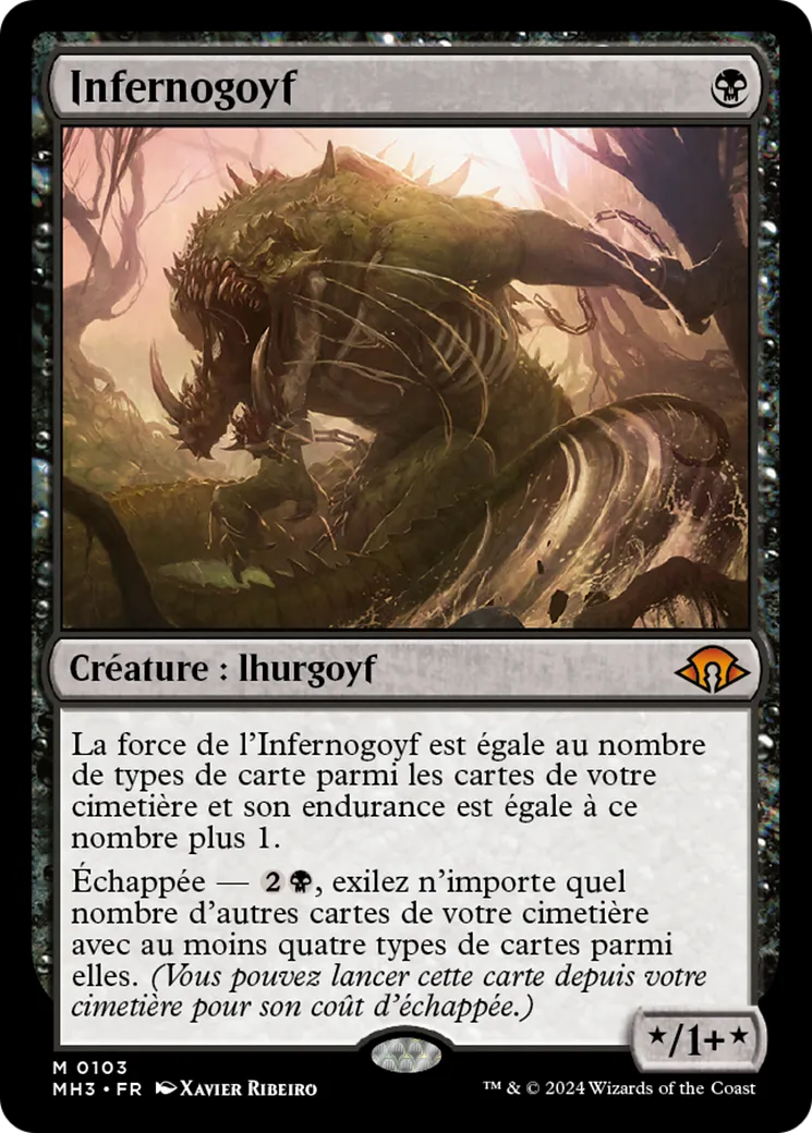 Infernogoyf — Modern Horizons 3 — Magic: The Gathering