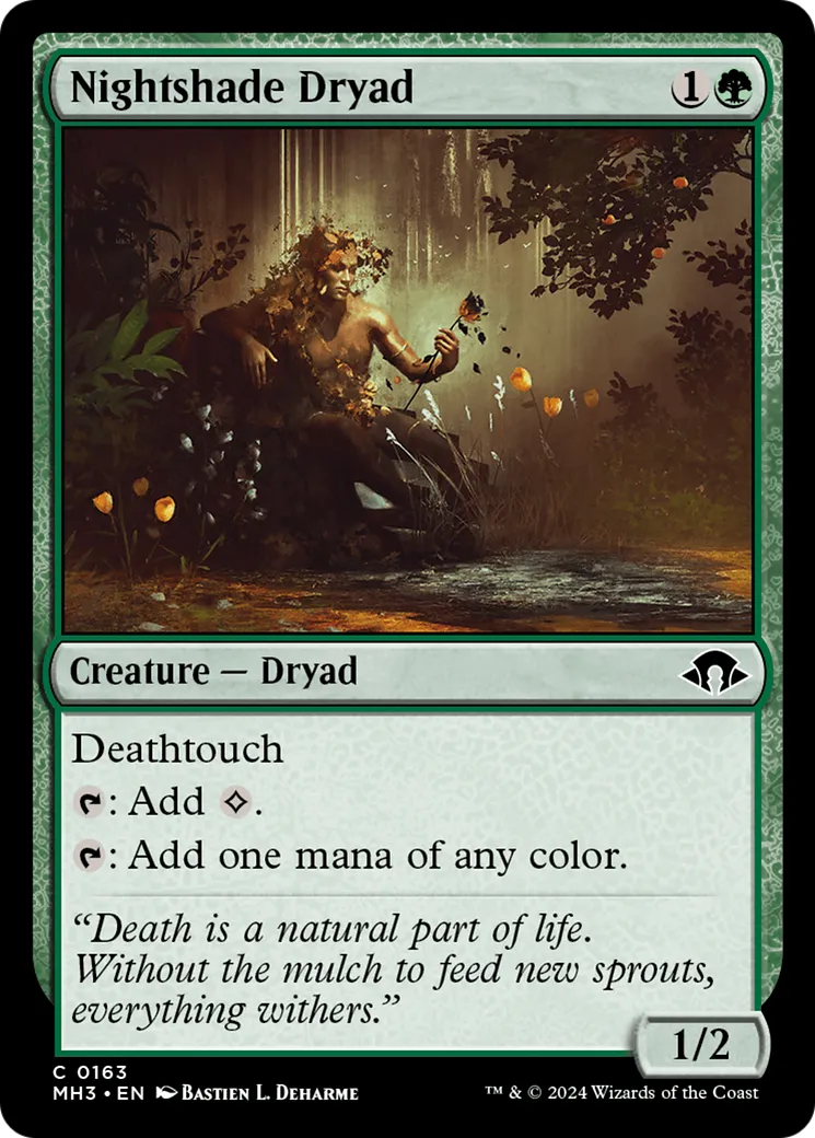 Nightshade Dryad — Modern Horizons 3 — Magic: The Gathering