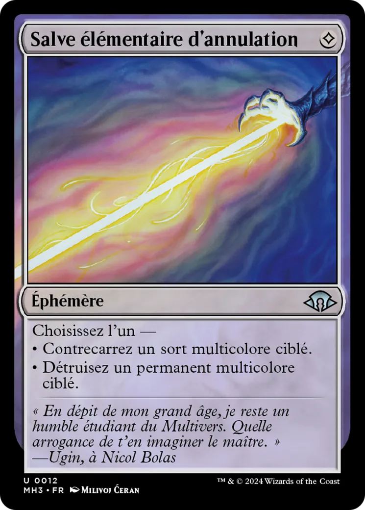 Salve élémentaire d'annulation — Modern Horizons 3 — Magic: The Gathering