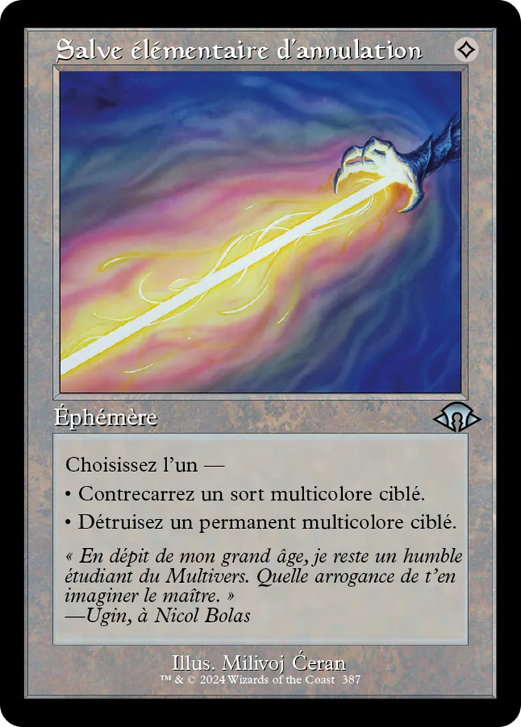 Salve élémentaire d'annulation — Modern Horizons 3 — Magic: The Gathering