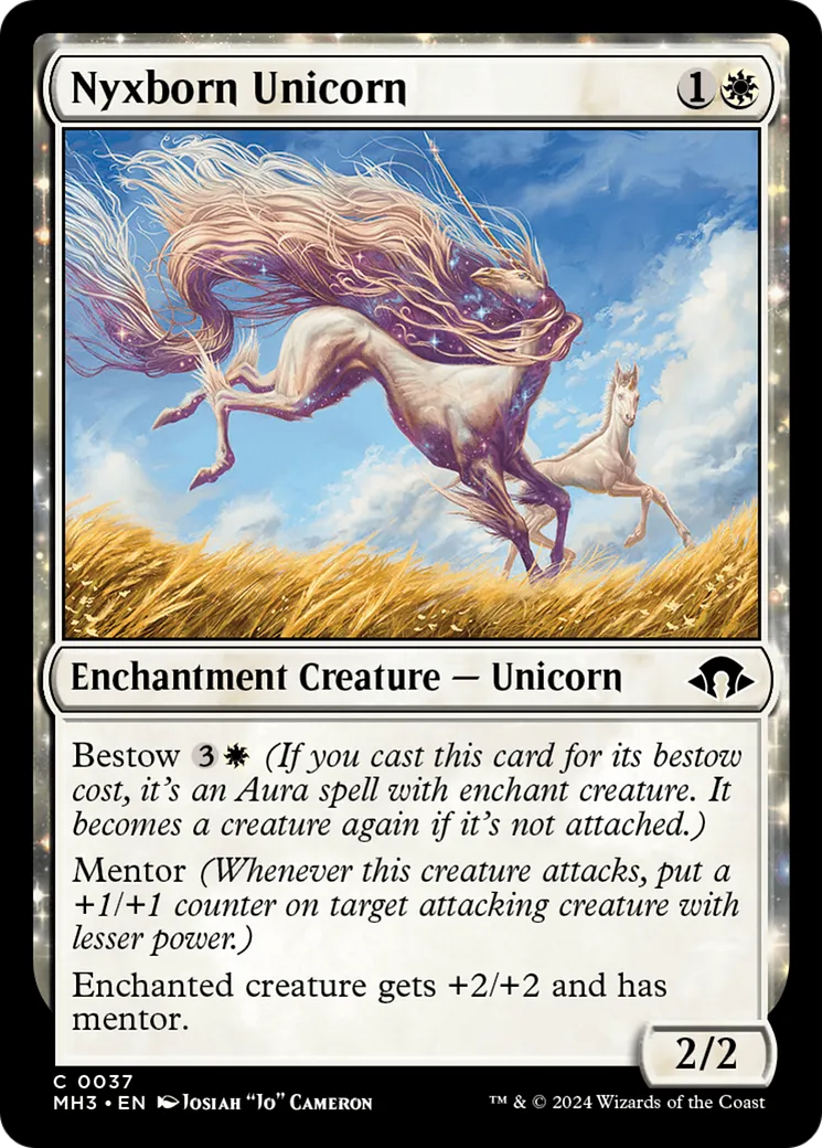 Nyxborn Unicorn — Modern Horizons 3 — Magic: The Gathering