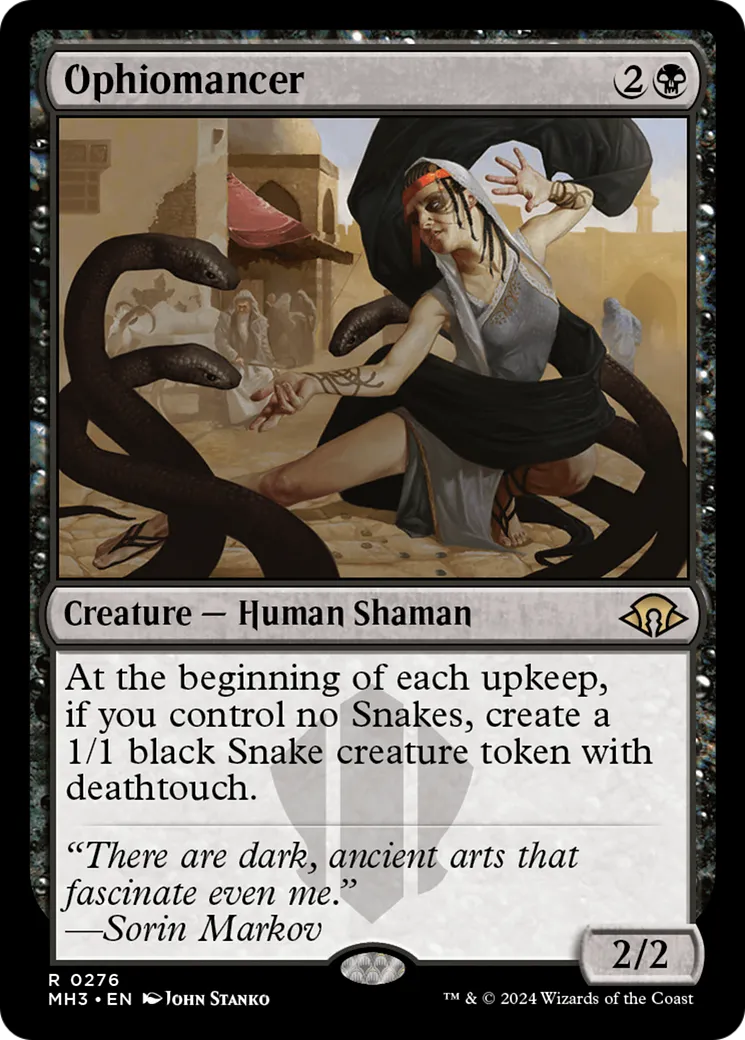 Ophiomancer — Modern Horizons 3 — Magic: The Gathering