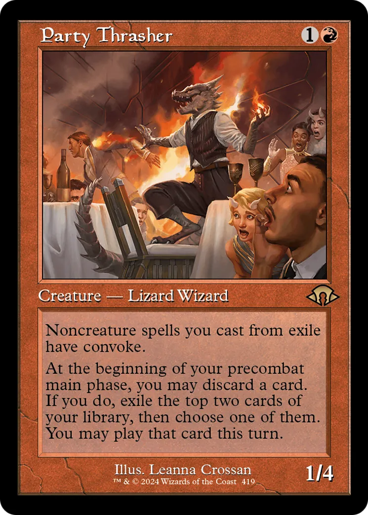 Party Thrasher — Modern Horizons 3 — Magic: The Gathering