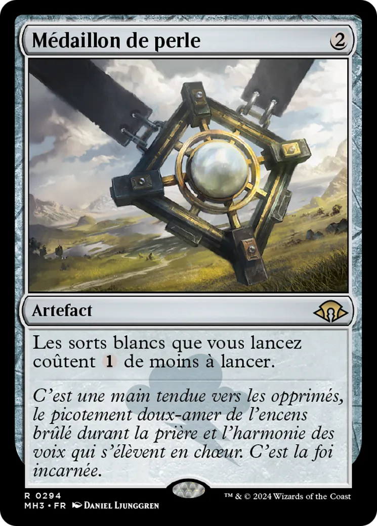 Médaillon de perle — Modern Horizons 3 — Magic: The Gathering