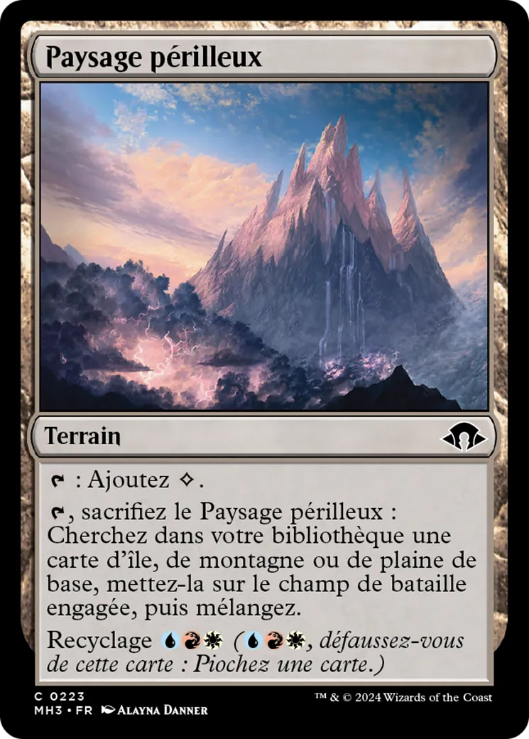 Paysage périlleux — Modern Horizons 3 — Magic: The Gathering