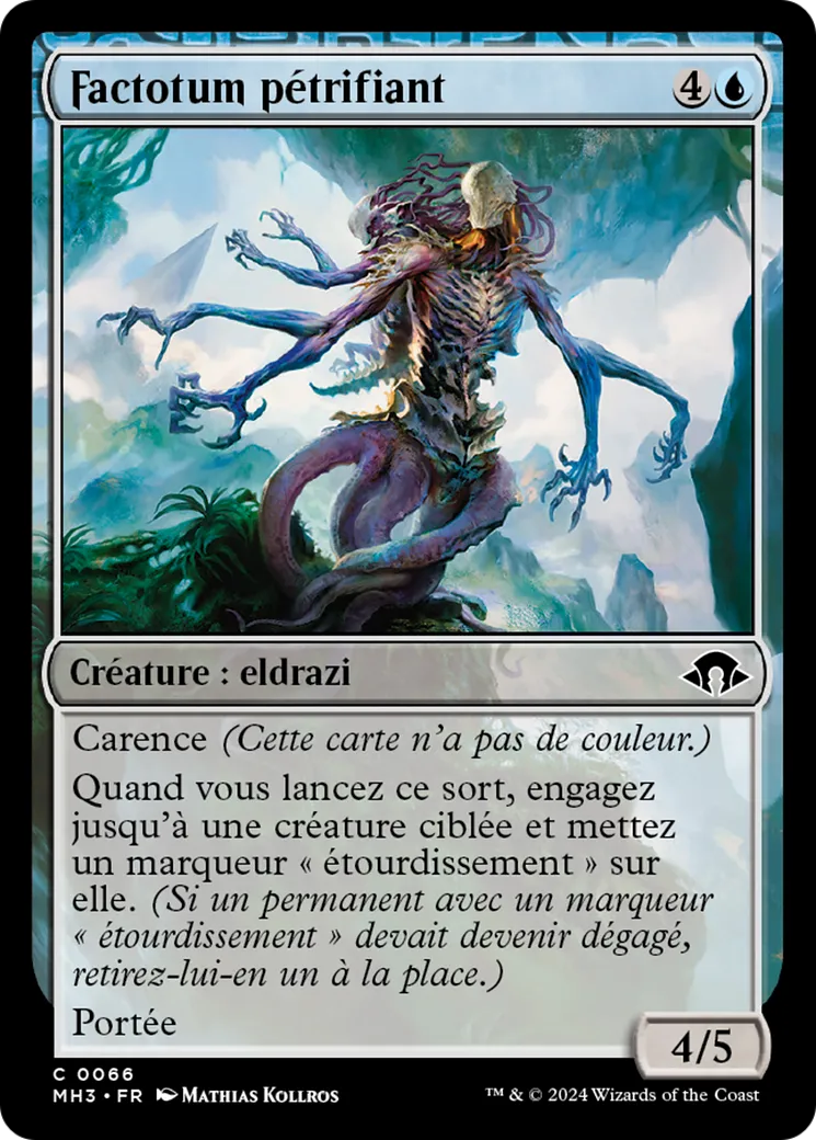 Factotum pétrifiant — Modern Horizons 3 — Magic: The Gathering