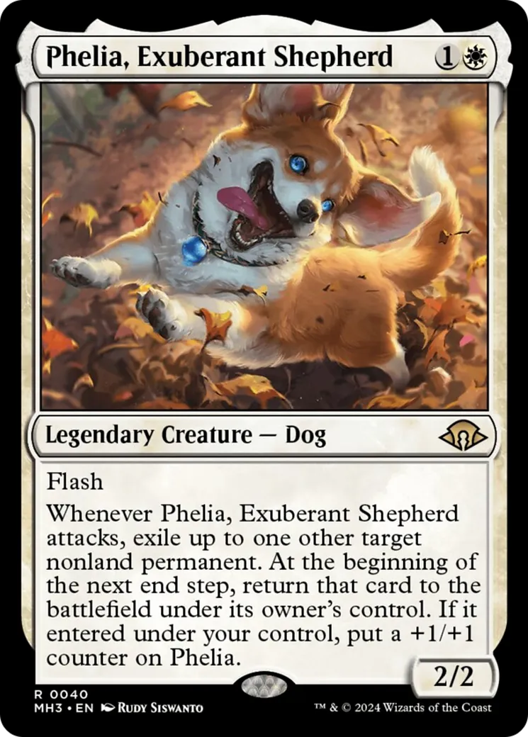 Phelia, Exuberant Shepherd — Modern Horizons 3 — Magic: The Gathering
