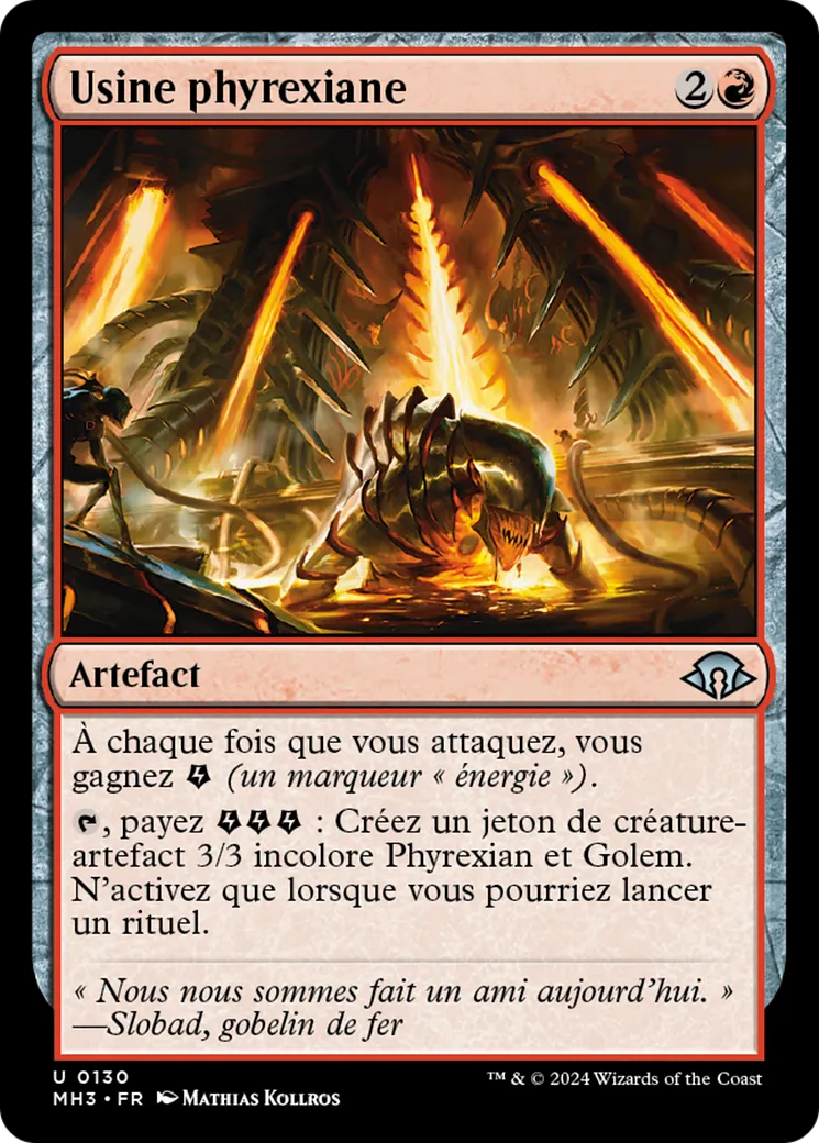 Usine phyrexiane — Modern Horizons 3 — Magic: The Gathering