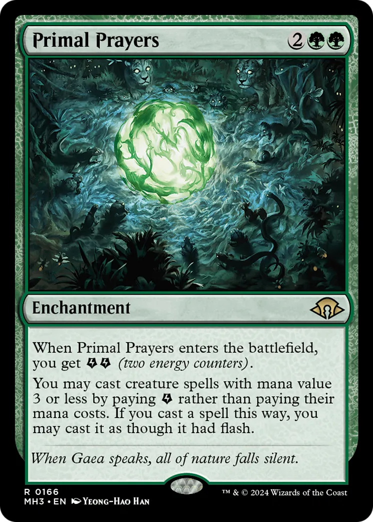 Prières primordiales — Modern Horizons 3 — Magic: The Gathering