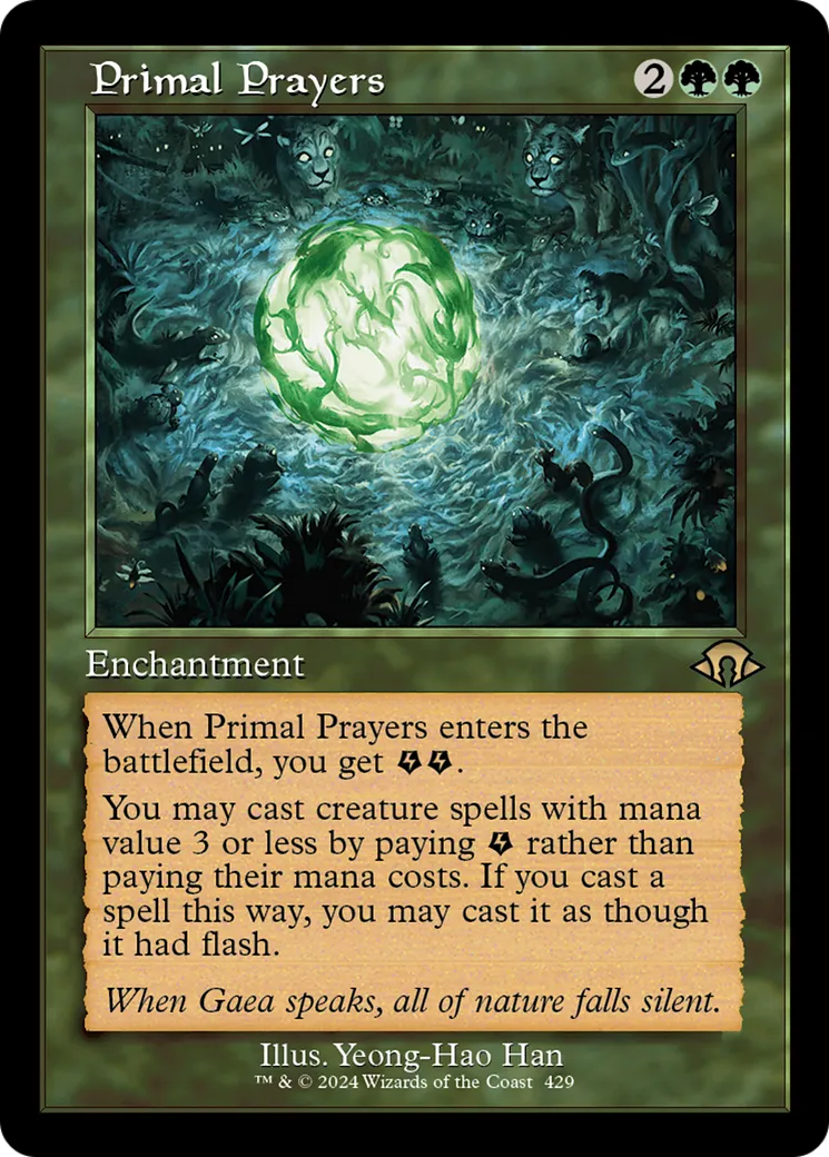 Prières primordiales — Modern Horizons 3 — Magic: The Gathering