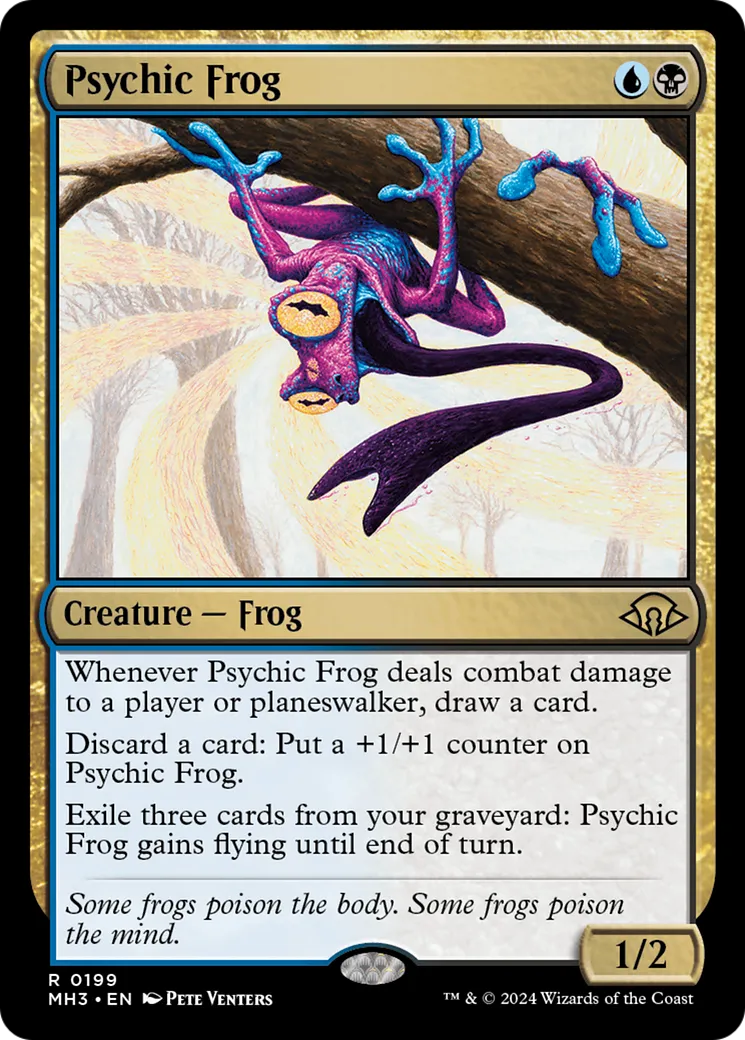 Psychic Frog — Modern Horizons 3 — Magic: The Gathering