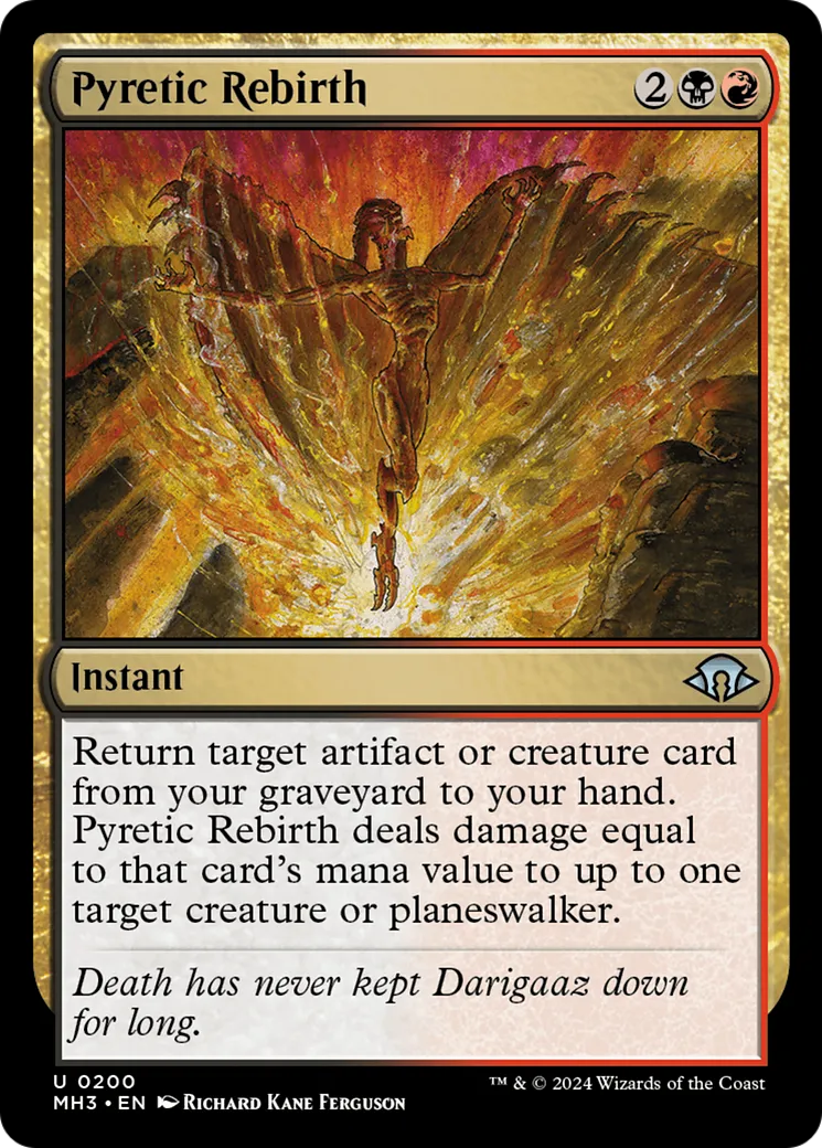 Renaissance pyrétique — Modern Horizons 3 — Magic: The Gathering
