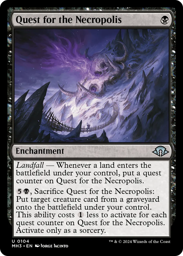 Quest for the Necropolis — Modern Horizons 3 — Magic: The Gathering