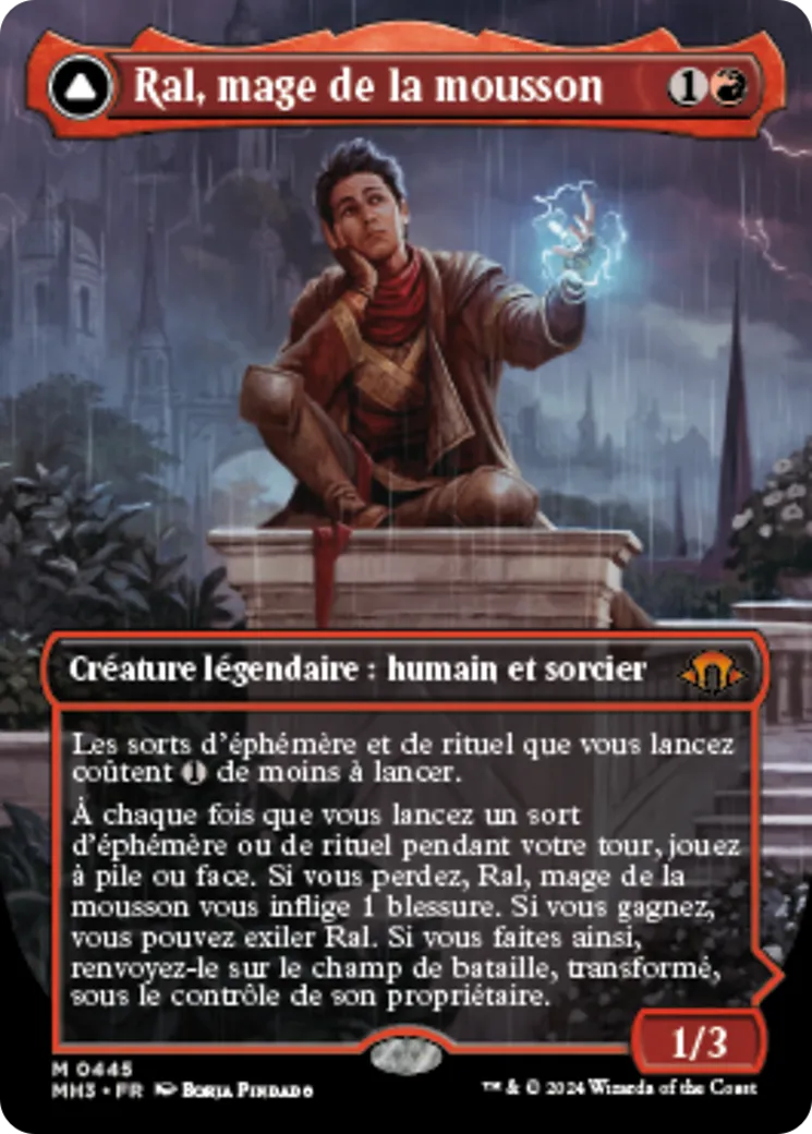 Ral, mage de la mousson // Ral, prodige des lignes ley — Modern Horizons 3 — Magic: The Gathering