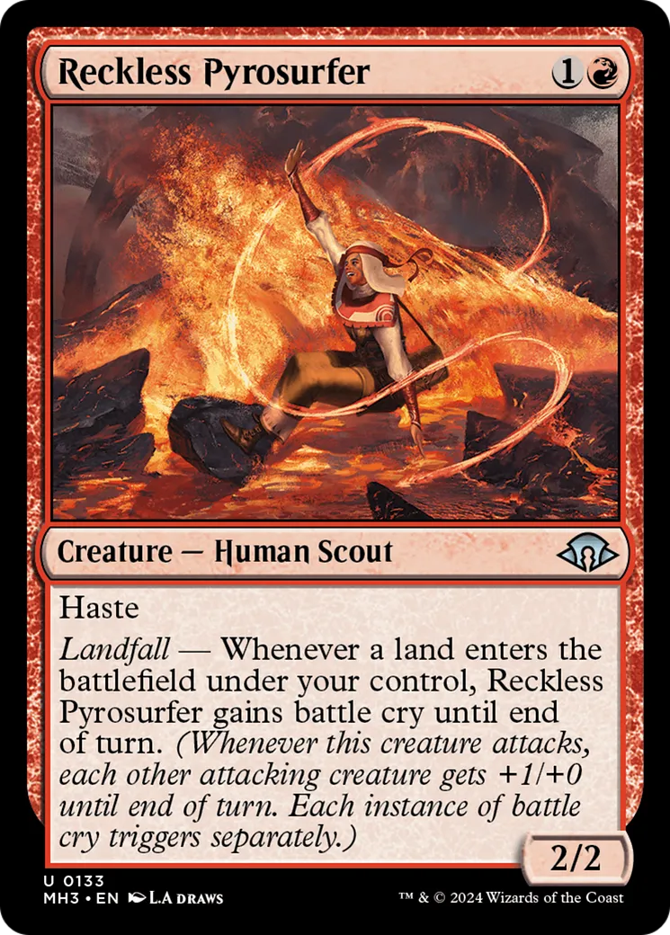 Pyrosurfeuse téméraire — Modern Horizons 3 — Magic: The Gathering