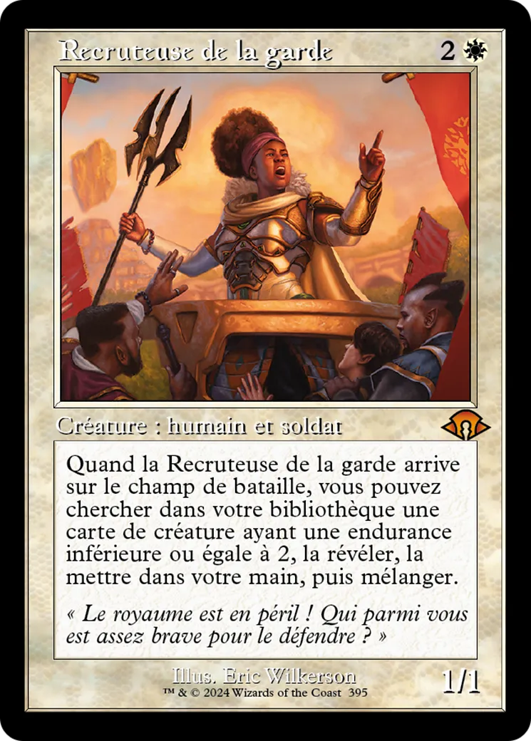 Recruteuse de la garde — Modern Horizons 3 — Magic: The Gathering