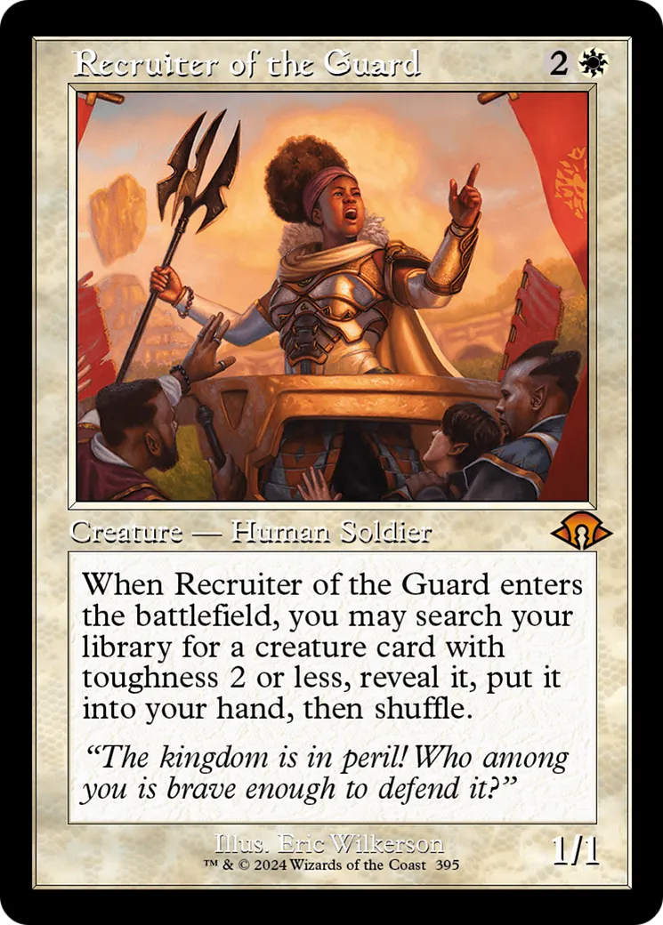 Recruiter of the Guard — Modern Horizons 3 — Magic: The Gathering