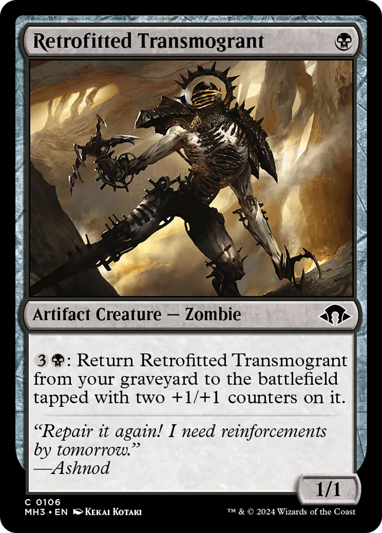 Retrofitted Transmogrant — Modern Horizons 3 — Magic: The Gathering