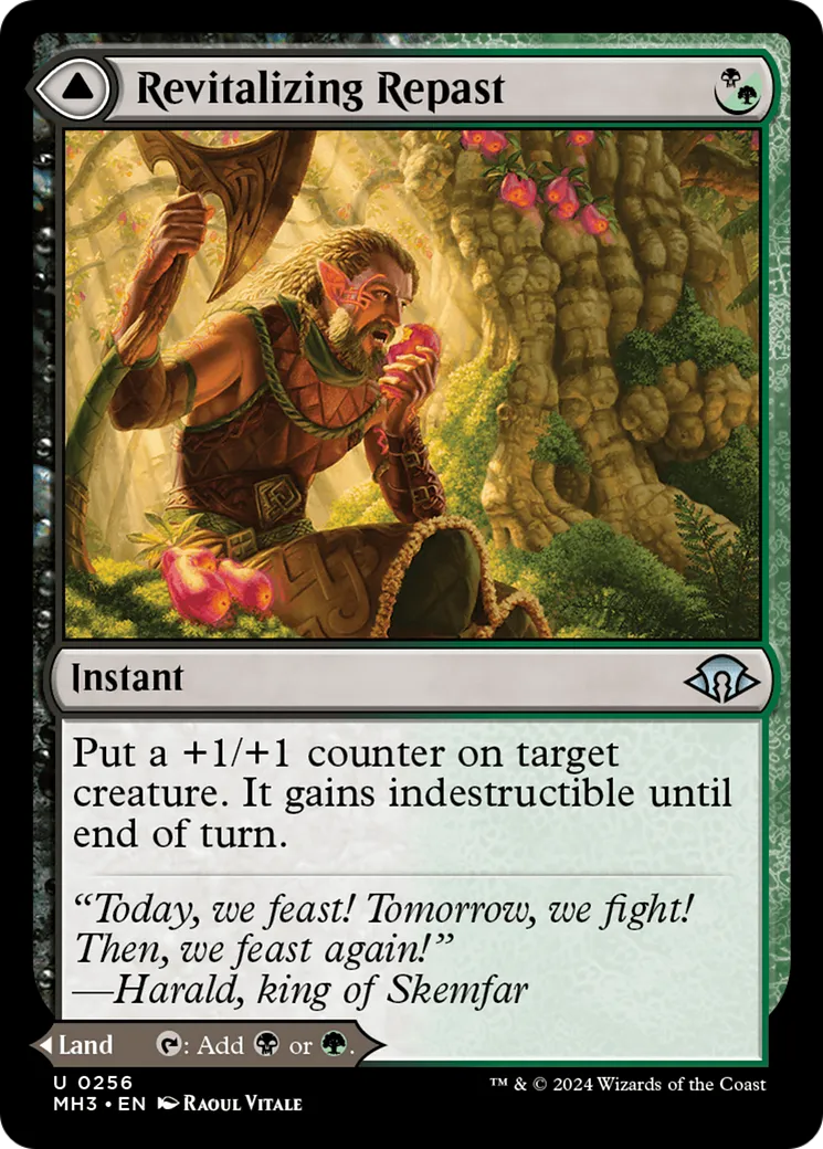 Revitalizing Repast // Old-Growth Grove — Modern Horizons 3 — Magic: The Gathering